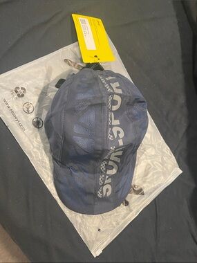 Hoooyi Blue Men's Sport Cap with Reflective Print